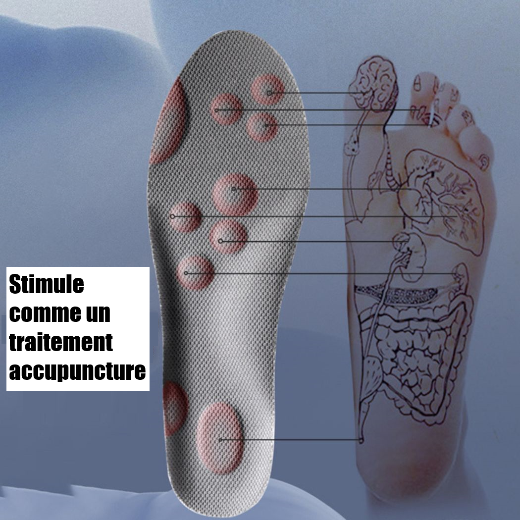 Semelles orthopédiques Attigui - Adaptées à tous types de chaussures